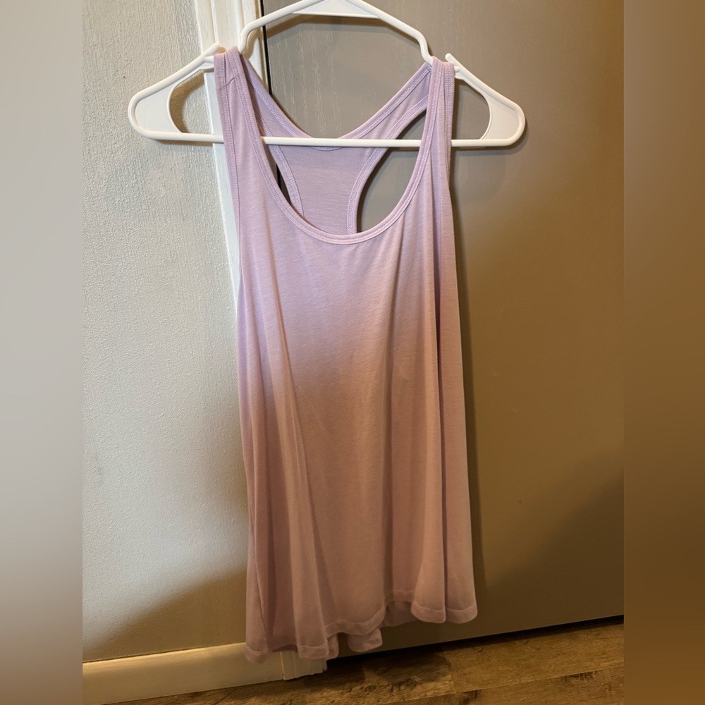 Light Purple Racerback Tank Top